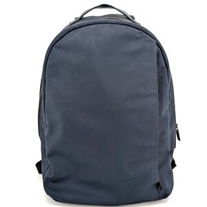 Away The Backpack Navy Blue Nylon Travel Laptop Bag with Trolley Sleeve